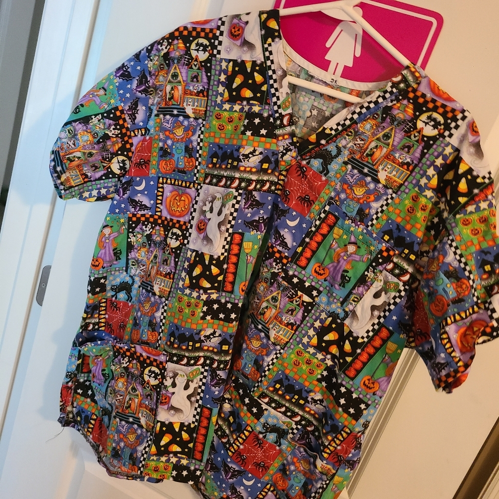 3 ...2x  scrub tops